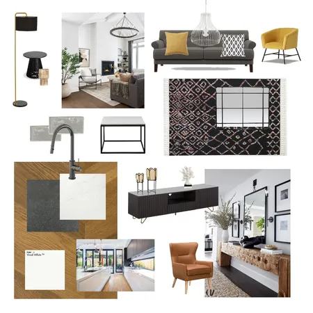 [A0303] Sample Board 1.23 Interior Design Mood Board by Jimin Lee on Style Sourcebook