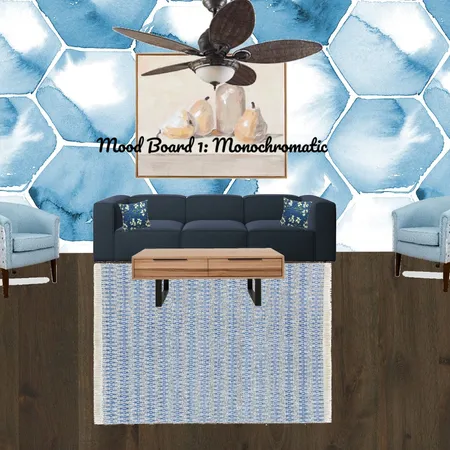 Monochromatic Interior Design Mood Board by Noah Austin on Style Sourcebook