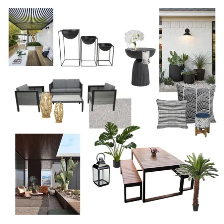 [A0303] Outdoor Sample Board 3.09 Interior Design Mood Board by Jimin Lee on Style Sourcebook