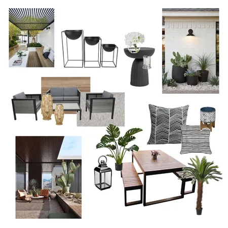 [A0303] Outdoor Sample Board 3.18 Interior Design Mood Board by Jimin Lee on Style Sourcebook
