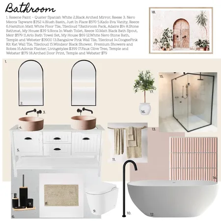 Bathroom redo Interior Design Mood Board by sallymiss on Style Sourcebook