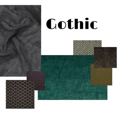 gothic Interior Design Mood Board by vi ta on Style Sourcebook