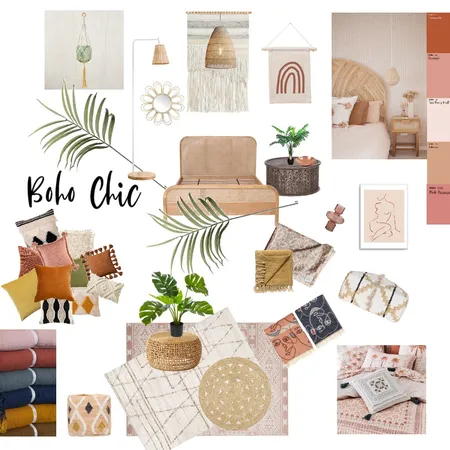 Boho Chic #2 Interior Design Mood Board by Vanessa George on Style Sourcebook