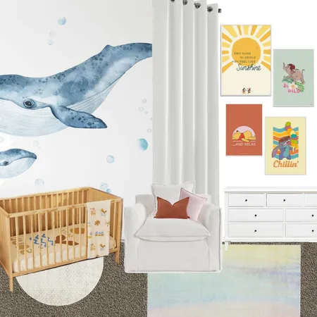 Beach nursery Interior Design Mood Board by melissanikolich on Style Sourcebook