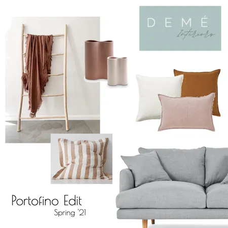 Portofino Edit - Spring '21 Interior Design Mood Board by Demé Interiors on Style Sourcebook