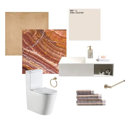 1/2 bathroom Interior Design Mood Board by lulujones on Style Sourcebook