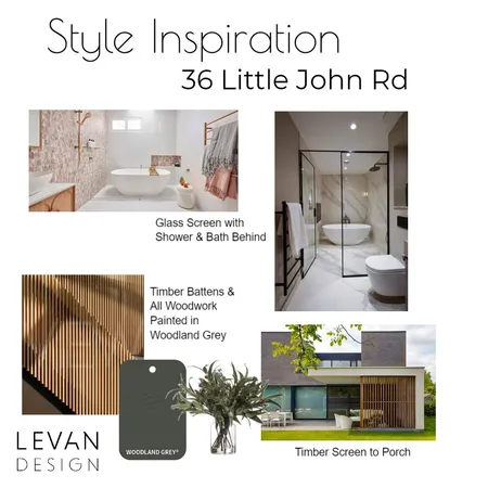 36 Little John Rd Interior Design Mood Board by Levan Design on Style Sourcebook