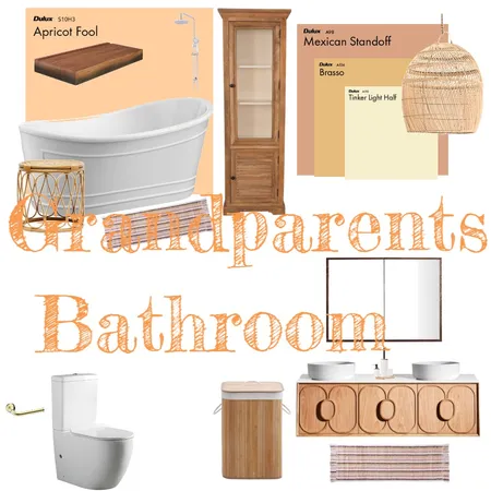 Grandparents Bathroom Interior Design Mood Board by leanne.nuen@gmail.com on Style Sourcebook