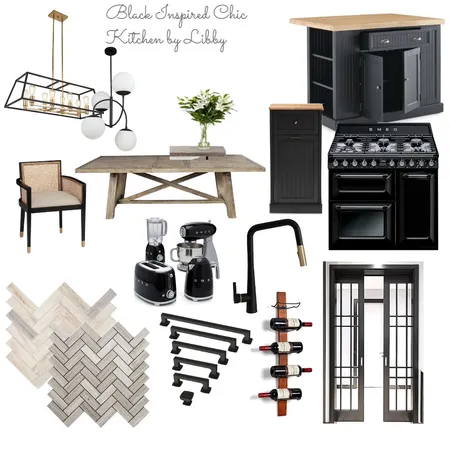 Kitchen Matte Black Inspo Interior Design Mood Board by o_livialau on Style Sourcebook