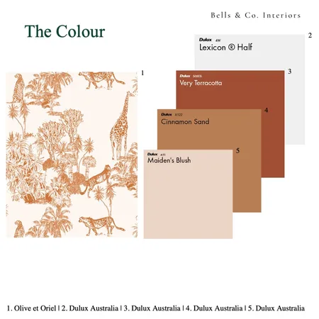 Safari colour palette Interior Design Mood Board by Bells & Co. Interiors on Style Sourcebook