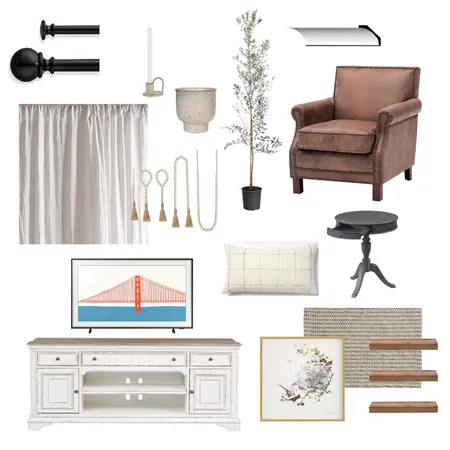 Module 10-East Wall Interior Design Mood Board by Alexandria Zamora on Style Sourcebook