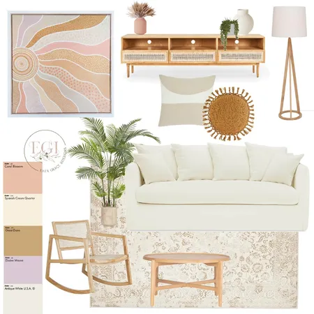 She Is The Sun Interior Design Mood Board by Eliza Grace Interiors on Style Sourcebook