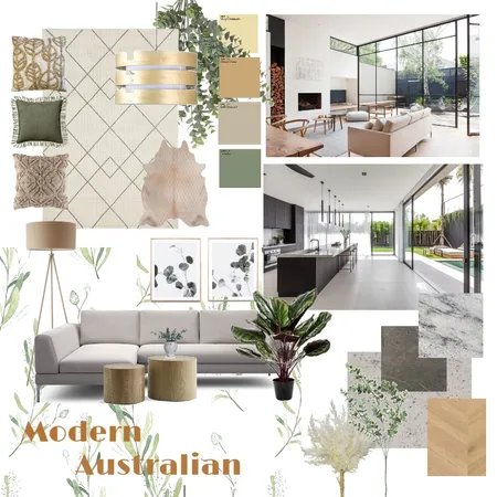Modern Australian Interior Design Mood Board by ummulkiraam on Style Sourcebook