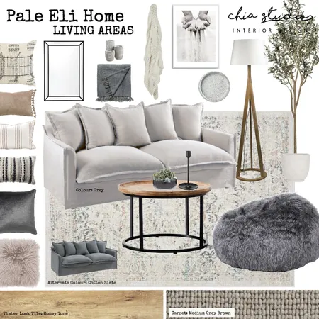 Pale Eli Living Areas Interior Design Mood Board by Chia Studio on Style Sourcebook