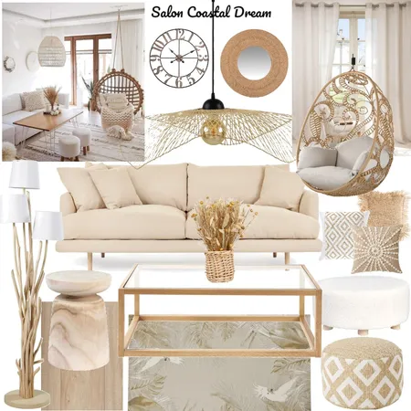 salon Coastal Dream Interior Design Mood Board by Tatiana Milanovic on Style Sourcebook