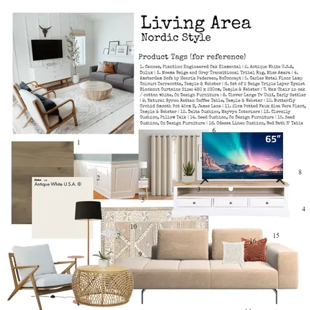 Papa's Living Area Interior Design Mood Board by Ar. Abigael Margallo on Style Sourcebook