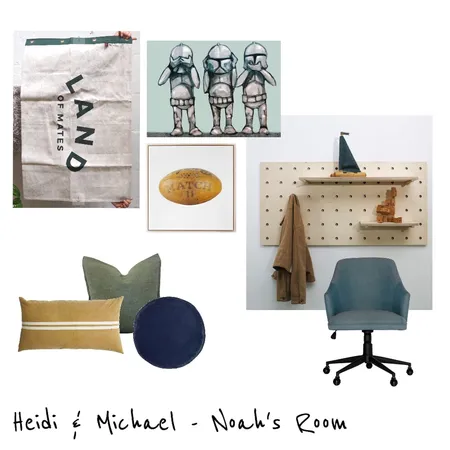 Heidi & Michael - Noah's Room Interior Design Mood Board by rebeccawelsh on Style Sourcebook