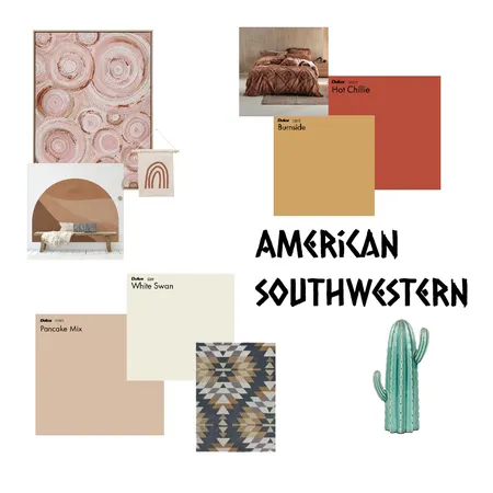 American Southwestern attempt 2 Interior Design Mood Board by avaland on Style Sourcebook