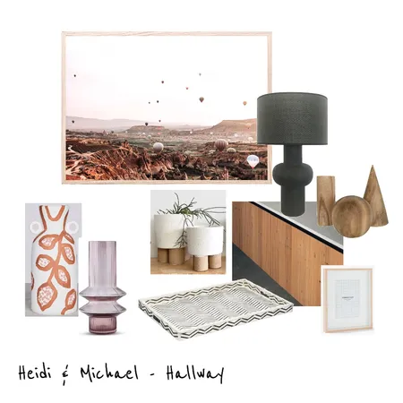 Heidi & Michael - Hallway Interior Design Mood Board by rebeccawelsh on Style Sourcebook