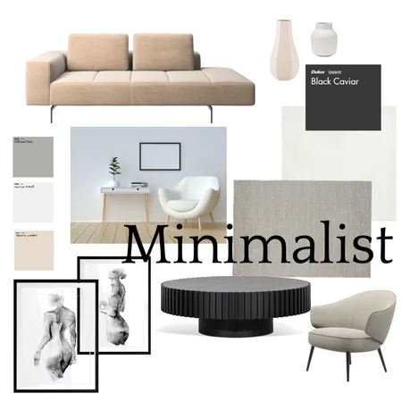 Minimalist Interior Design Mood Board by Talij on Style Sourcebook