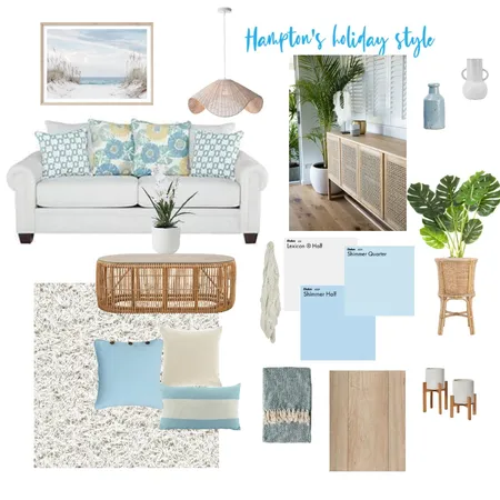 Hamptons holiday style Interior Design Mood Board by TjStyle on Style Sourcebook
