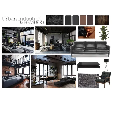 Urban Industrial by MAVERICK Interior Design Mood Board by MaverickGS on Style Sourcebook