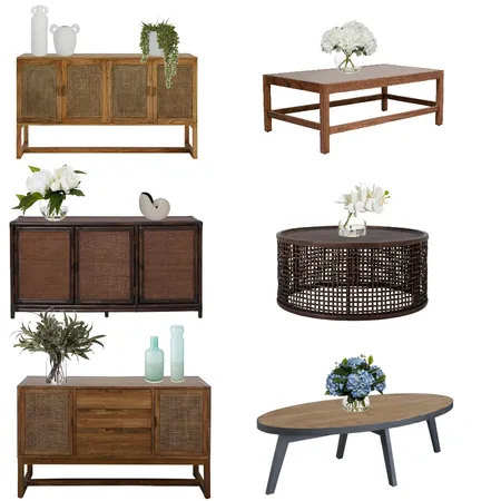 Buffets and coffee table options stretton drive Interior Design Mood Board by Valhalla Interiors on Style Sourcebook