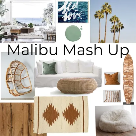 Malibu boho mash up Interior Design Mood Board by keens on Style Sourcebook