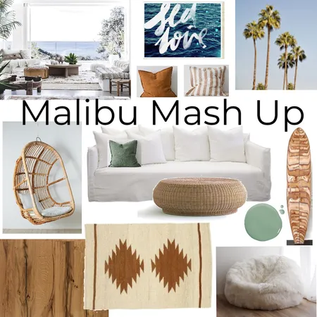 Malibu boho mash up Interior Design Mood Board by keens on Style Sourcebook