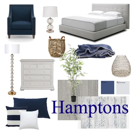 hamptons Interior Design Mood Board by Talij on Style Sourcebook