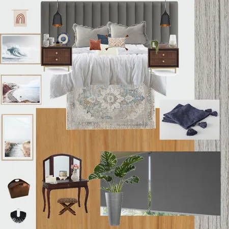 Downstairs bedroom Interior Design Mood Board by Querida on Style Sourcebook