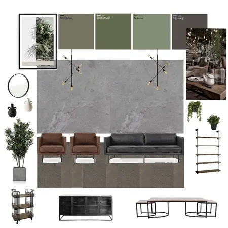 Industrial Moduel 3 Interior Design Mood Board by ashleytanferani on Style Sourcebook