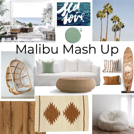 Malibu boho mash up Interior Design Mood Board by keens on Style Sourcebook