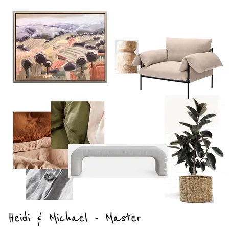 Heidi & Michael - Master Interior Design Mood Board by rebeccawelsh on Style Sourcebook