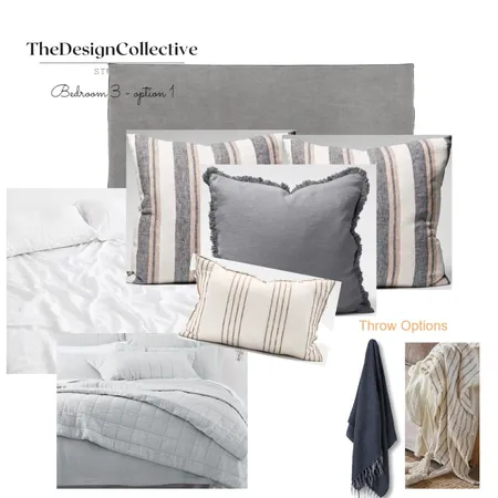 Bedroom 3 Visual - Option 1 Interior Design Mood Board by laura13 on Style Sourcebook