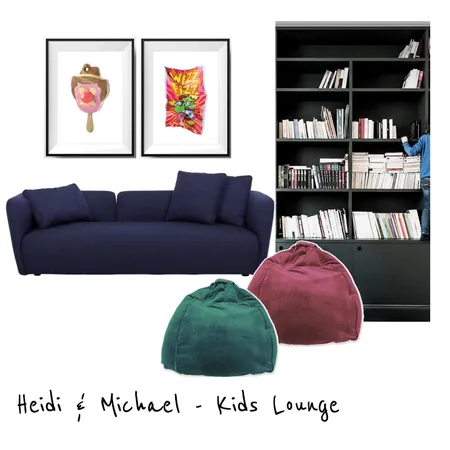 Heidi & Michael - Kids Lounge Interior Design Mood Board by rebeccawelsh on Style Sourcebook