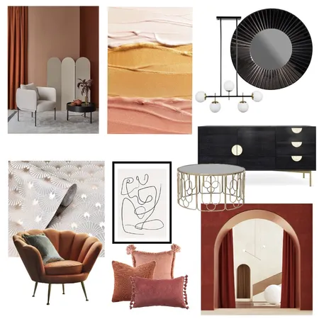 Analogous Colour Scheme Interior Design Mood Board by Andrew Cyples on Style Sourcebook