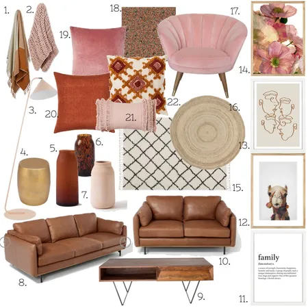 Living Room Interior Design Mood Board by Samantha McClymont on Style Sourcebook