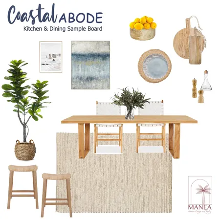 Coastal Abode kitchen & dining Room Interior Design Mood Board by Manea Interior Design & Styling on Style Sourcebook