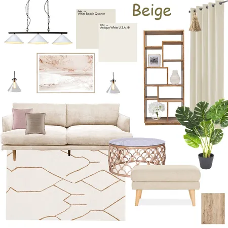 Beige mood Interior Design Mood Board by Kseniya on Style Sourcebook