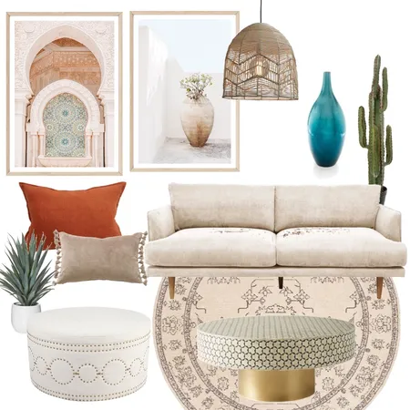 moroccan mood Interior Design Mood Board by Fleur Design on Style Sourcebook