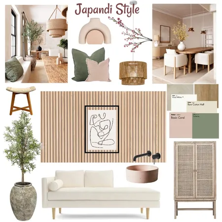 Japandi Style Interiors Interior Design Mood Board by V on Style Sourcebook
