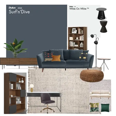Study Interior Design Mood Board by dellioso on Style Sourcebook