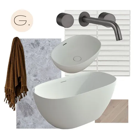 Main Bathroom - Selwyn Concept 3 Interior Design Mood Board by Guernica Design on Style Sourcebook