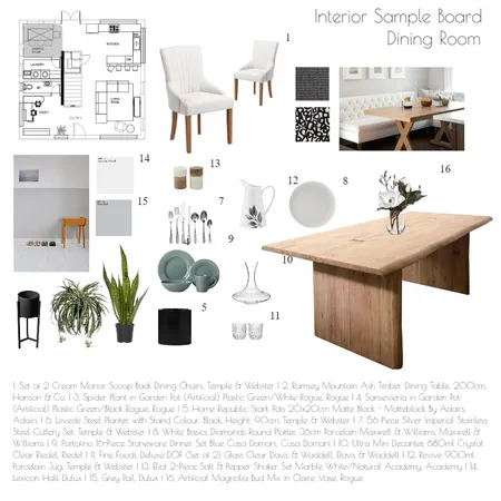 Dining mood 9 Interior Design Mood Board by paty_eoli on Style Sourcebook