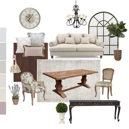 French Provincial Interior Design Mood Board by Vanessa Alex Interiors on Style Sourcebook