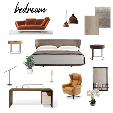 bedroom Interior Design Mood Board by Ksenia Spasova on Style Sourcebook