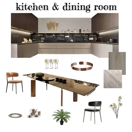 kitchen & dining room Interior Design Mood Board by Ksenia Spasova on Style Sourcebook