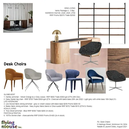 P2. Deleu: Office Chairs Interior Design Mood Board by Flyingmouse inc on Style Sourcebook