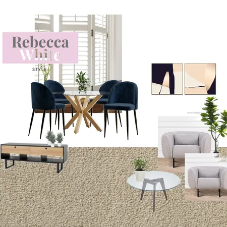 Diane Interior Design Mood Board by Rebecca White Style on Style Sourcebook